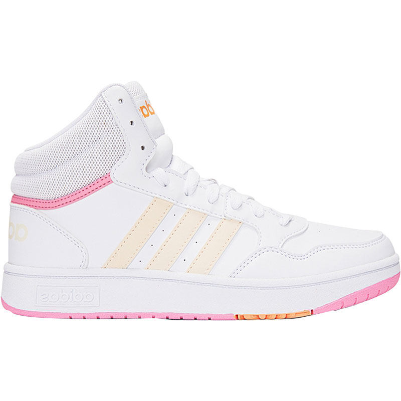 Adidas/阿迪达斯白色粉色橙色儿童时尚休闲轻便舒适运动鞋HP6158