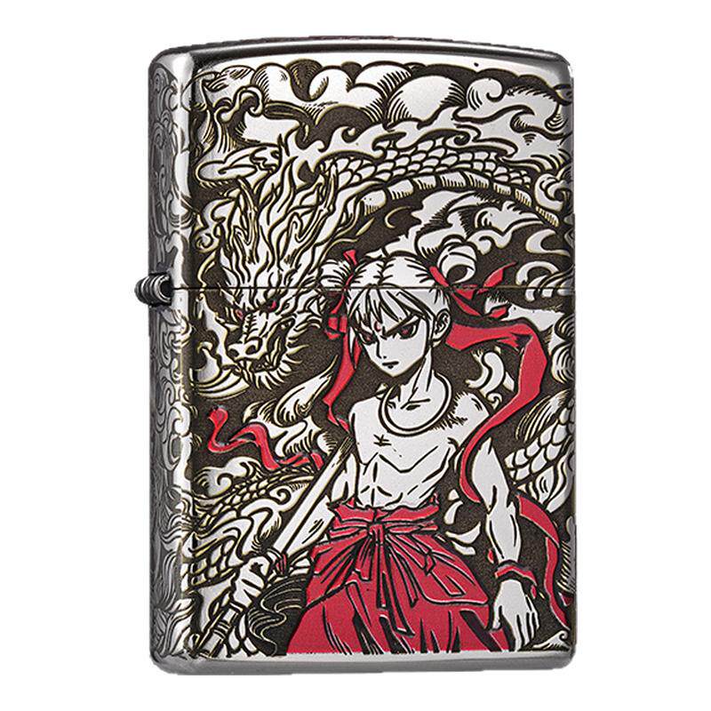 zippo打火机哪吒降龙官方正版