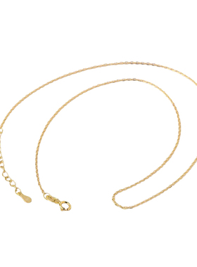 十字链银项链女锁骨链s925纯银