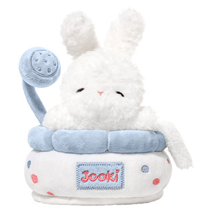 捉趣新年兔子毛绒玩具可爱小兔玩偶公仔睡觉抱枕娃娃女孩生日礼物