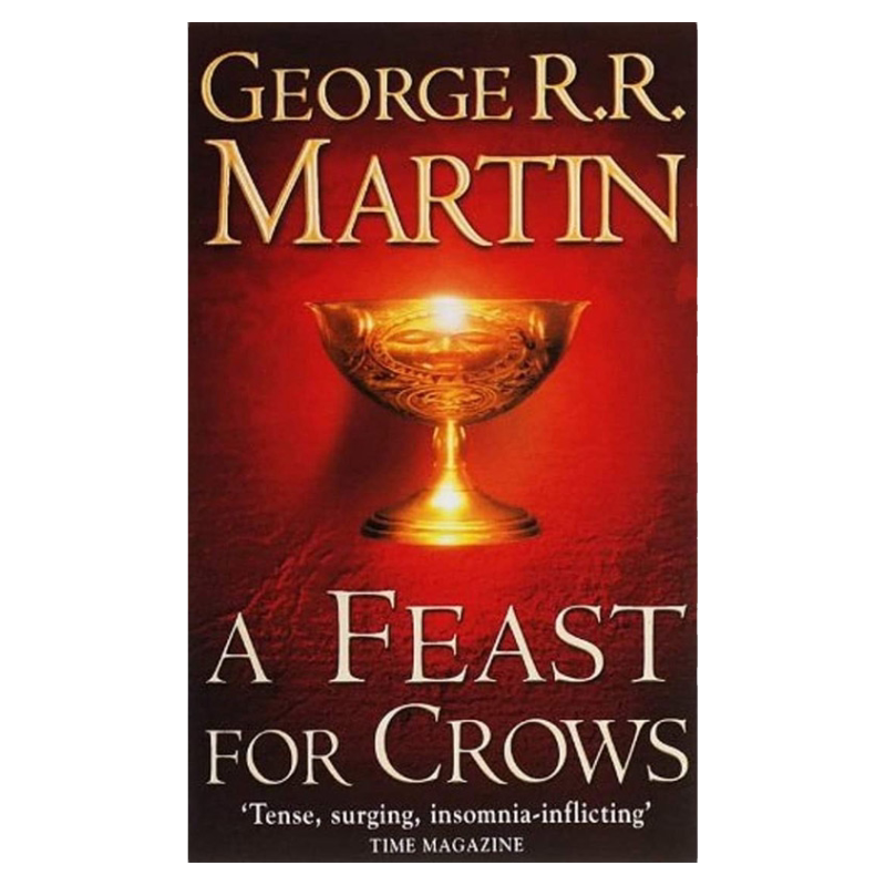 冰与火之歌4 群鸦的盛宴 英文原版小说 A Feast for Crows 全英文版 A Song of Ice and Fire 乔治马丁 HBO美剧原著 进口英语书籍
