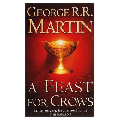 冰与火之歌4 群鸦的盛宴 英文原版小说 A Feast for Crows 全英文版 A Song of Ice and Fire 乔治马丁 HBO美剧原著 进口英语书籍