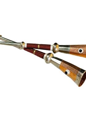 藏式紫铜白铜刚东吉祥装饰摆件