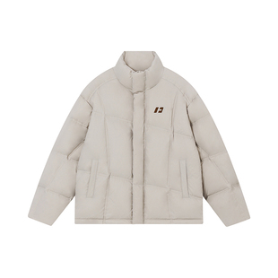 FORNINES新款90白鸭绒立领羽绒服男女情侣潮牌防寒服冬天保暖外套