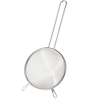 德国plazotta304不锈钢豆浆果汁过滤网筛30目滤油勺双耳漏勺漏网