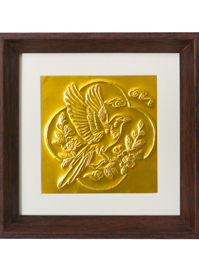 非遗手工diy材料包仿錾刻浮雕锡纸画铝箔画立体浮雕画美术学生