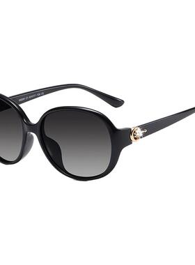 新款时尚偏光太阳镜女士大框