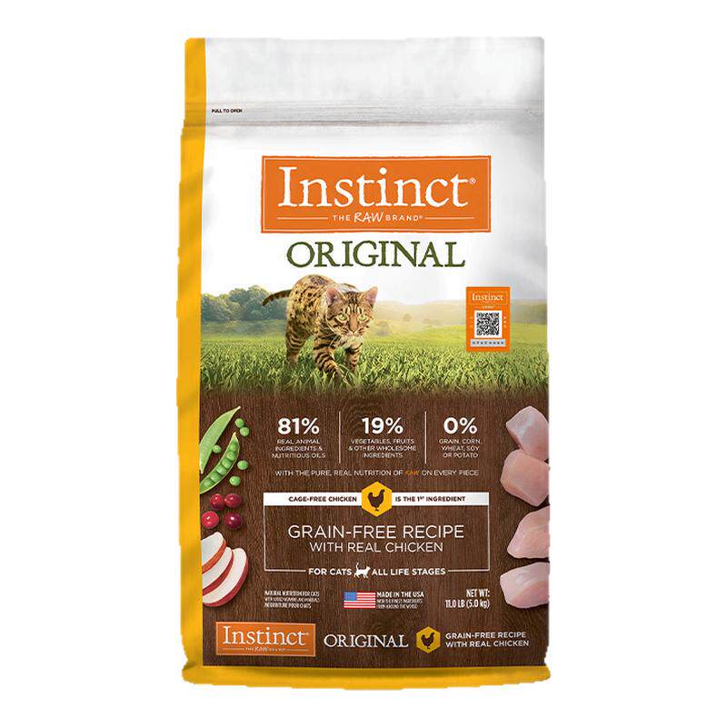 Instinct天然百利经典无谷鸡猫粮