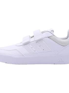 Adidas阿迪达斯新款儿童鞋男女中童训练鞋魔术贴休闲运动鞋JQ1840