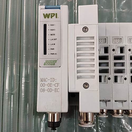 溢价-WPI PROFINET模块MAC-ID：00-OE-CF