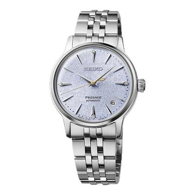 SEIKO精工鸡尾酒系列新品女士钻石手表时尚防水机械腕表 新年礼物