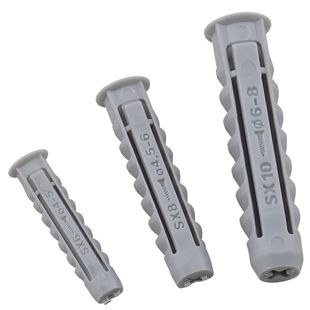 德国进口慧鱼安全尼龙锚栓 Fischer SX6 8 10空心砖膨胀管带螺丝