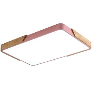 110V吸顶灯客厅LED全光谱高光效护眼遥控马卡龙智能卧室台湾灯具