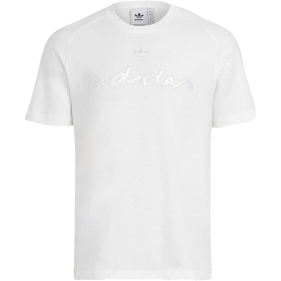 阿迪达斯男士简约运动休闲短袖