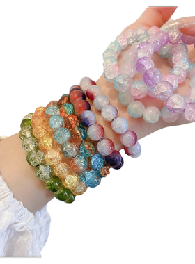 多巴胺串珠小众琉璃时尚