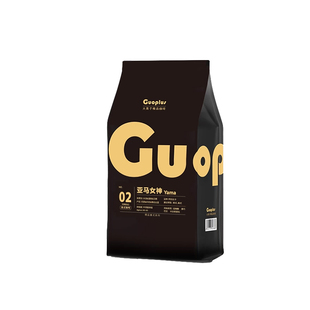 咖啡豆GUOPLUS亚马女神意式拼配烘焙商用美式奶咖现磨粉深度油脂