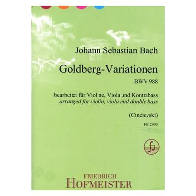 巴赫哥德堡变奏曲总分谱