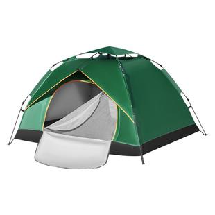 帐篷户外便携式折叠野营过夜加厚露营装备全套单人帐篷全自动速开