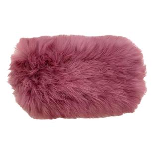 新款兔毛宽发带护耳头套防寒秋冬保暖皮草显脸小加厚冬季出游