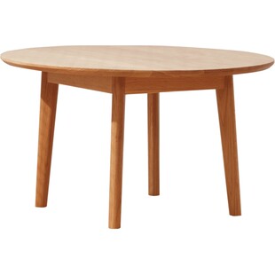 实木小茶几家用简约橡木圆几原木色北欧客厅边几圆形茶桌置物架