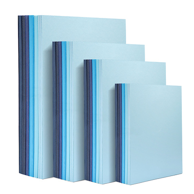 卡纸a4纸蓝色系列手工纸