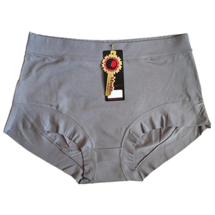 六条包邮曼丽妃8846大码女士内裤有机棉三角女底裤舒适简约妈妈裤