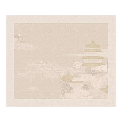 中式床头柜台面保护垫皮革垫防尘