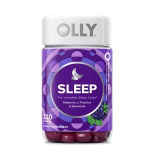 【加量优惠装】OLLY睡眠软糖3mg褪黑素gaba茶氨酸sleepwell110粒