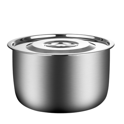 0带盖食品级小号圆形料理汤盆