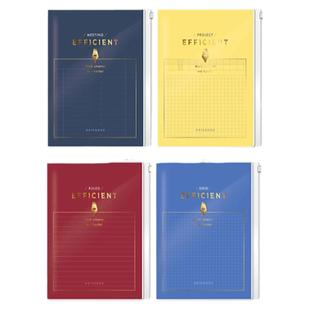 SEASON台湾四季A5EF笔记日记本定页会议企划横线方格记事本