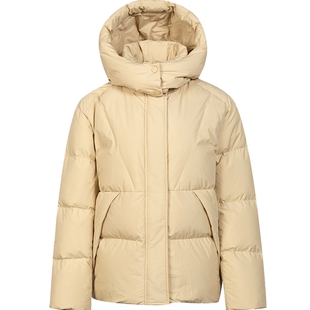 LAURELINE/洛瑞琳鹅绒羽绒服2023年冬季新款商场同款加厚面包服女