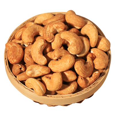 炭烤腰果2025年新货官方旗舰店原味大颗粒去皮炭烧腰果仁越南特产