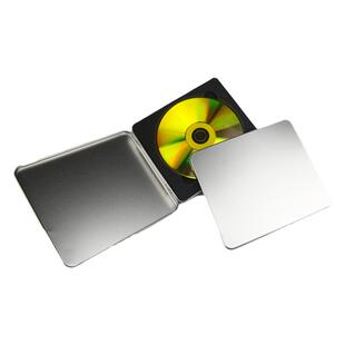 进口加厚金属铁质cd专辑盒子光盘档案盒多碟dvd光碟包装收纳盒