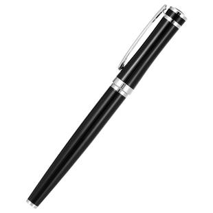 商务办公礼品签字笔定制企业LOGO碳素成人练字中性笔通用1.0黑色0.7笔芯批发免费刻字学生用0.5子弹头宝珠笔