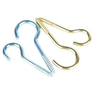 羊眼螺丝铁问号勾子羊眼钩灯钩羊角带钩木自攻螺丝钉吊环带圈挂钩