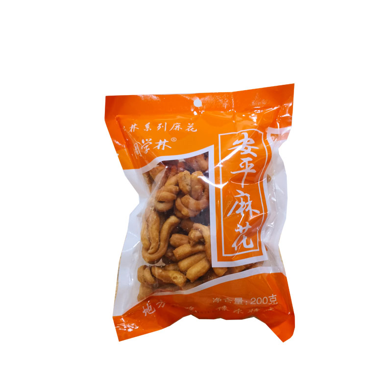 河南商丘柘城特产安平周学林鸡爪麻花1.2kg礼盒装过节送礼