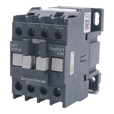 正品施耐德接触器LC1N18101801