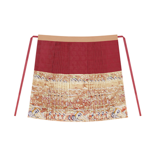 无贰集【万华疏影】明制对襟方领补服交领织金日常马面裙秋冬汉服