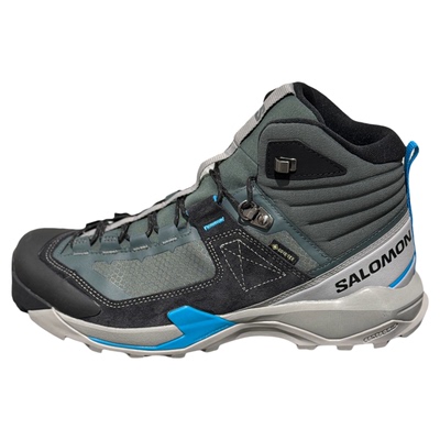 萨洛蒙男中帮防水抓地徒步登山鞋