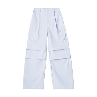 骆驼山海云感裤男女装2026春夏季新款宽松阔腿裤户外速干工装裤子