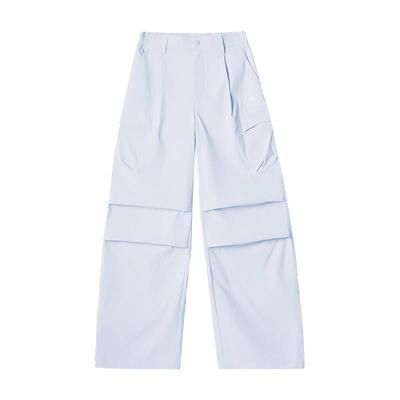 骆驼山海云朵裤男女装2026春夏季新款宽松阔腿裤户外速干工装裤子