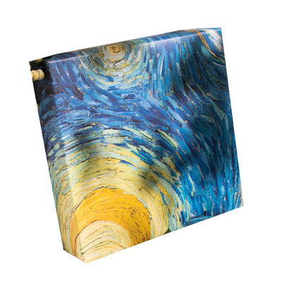 ins超大尺寸梵高油画风包书皮