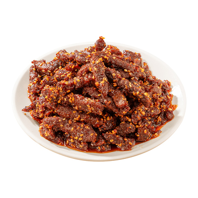 龙帮四川特产麻辣牛肉辣爽过瘾