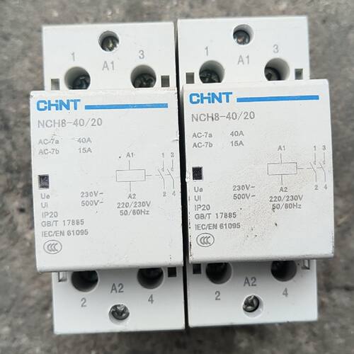 〔议价-可维修〕NCH8-40/20交流接触器 40A 220/230V