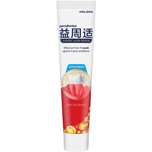 【秒杀】益周适清新牙龈缓解牙龈出血咸味牙膏去除牙菌斑110g