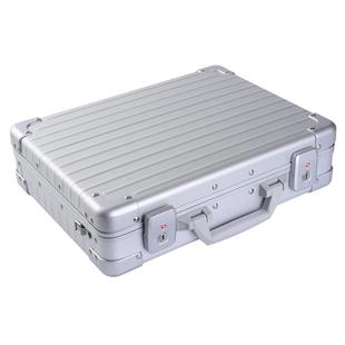 长旅全铝镁合金箱手提密码箱铝合金商务出差箱公文文件收纳箱带锁