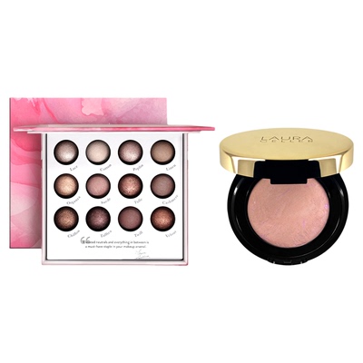 烘焙12色哑光眼影盘化妆品套装