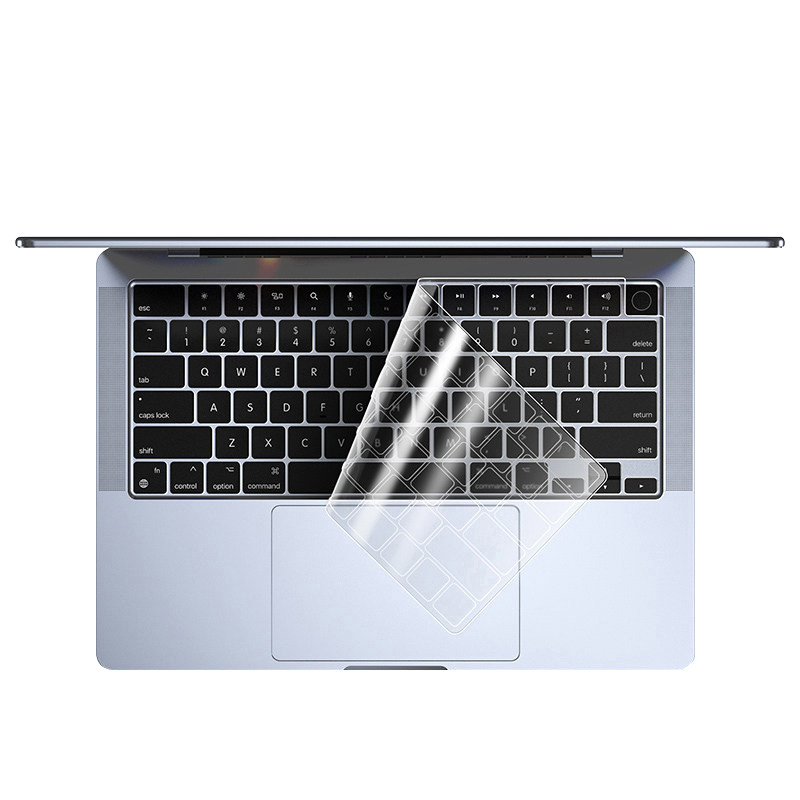 适用苹果macbookpro键盘膜air电脑mac笔记本M2贴14寸M3快捷键macbookair m2保护套mac n