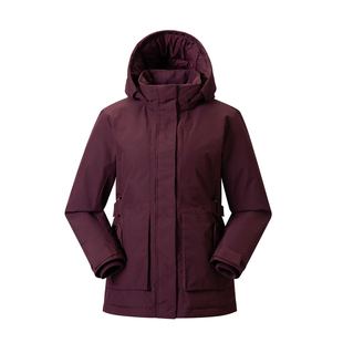 LAFUMA乐飞叶户外戈尔白标秋冬700蓬鹅绒羽绒服女士保暖防寒外套