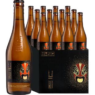 雪花啤酒脸谱花脸11.5度418ml*12瓶独特【煮出法工艺】酯香浓郁